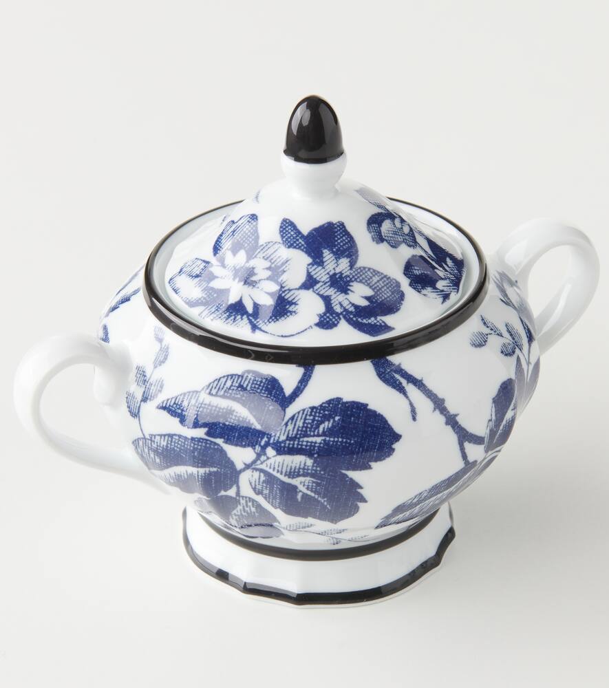 Gucci Herbarium porcelain sugar bowl