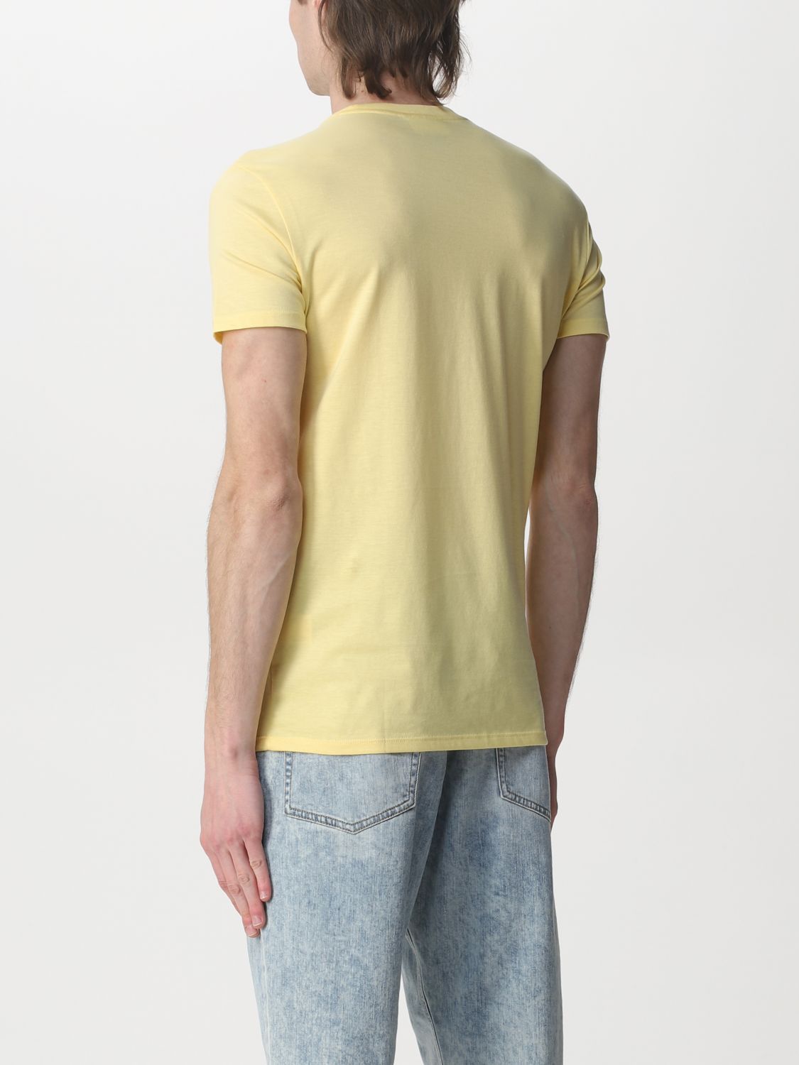 T-Shirt Men colour Yellow