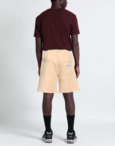 Man Shorts & Bermuda Shorts Beige Size M Cotton