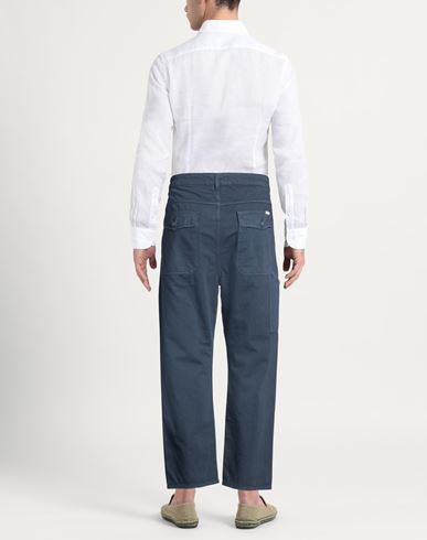 Man Pants Navy Size 30 Cotton, Recycled cotton