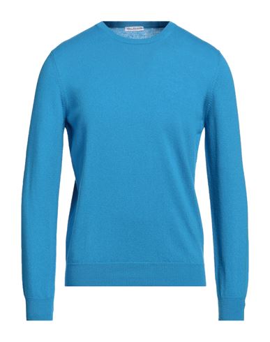 Man Sweater Azure Size 38 Wool