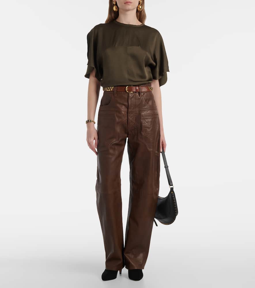Karlita satin top