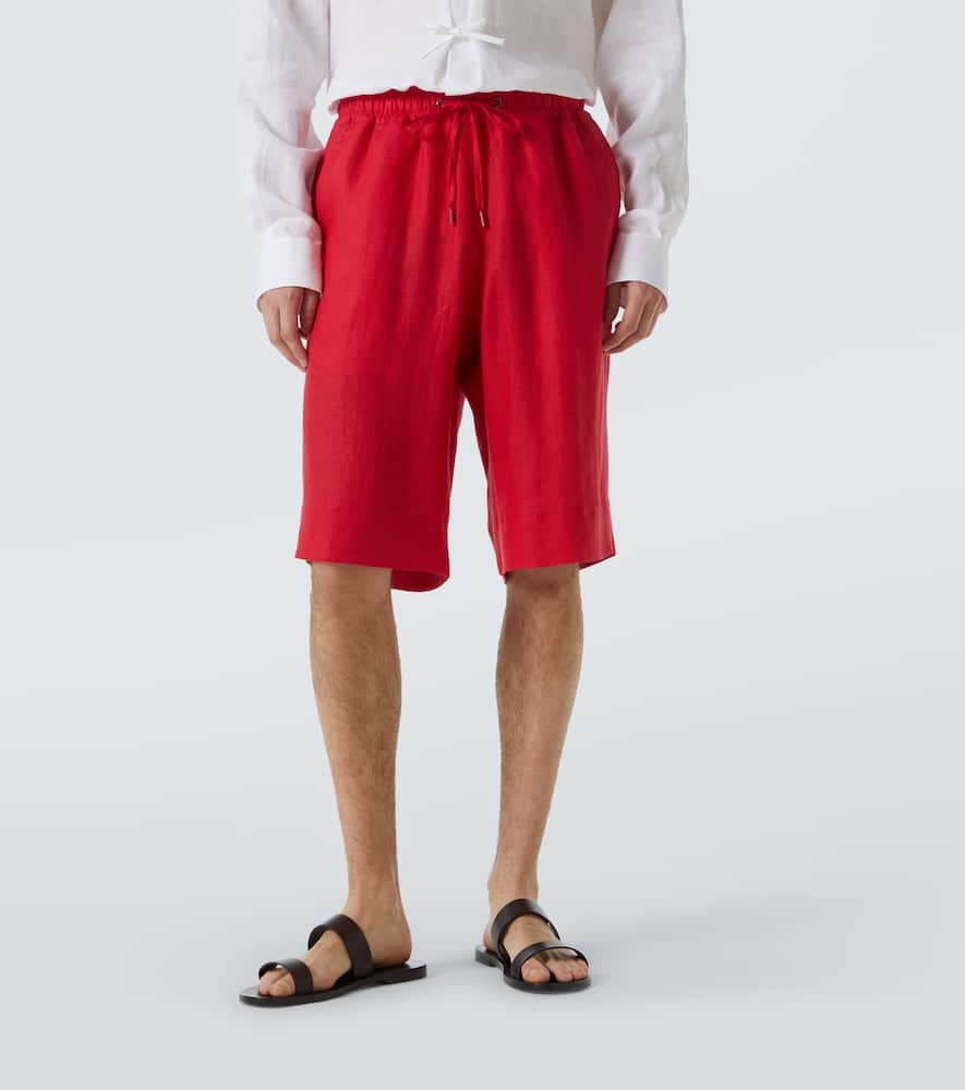 Linen shorts