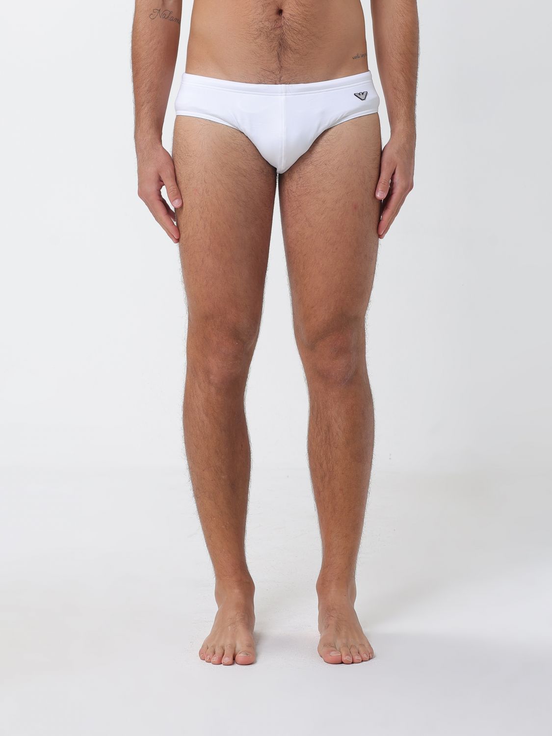 Swimsuit Men color White