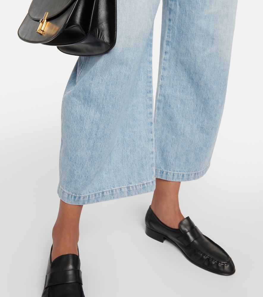 Payton mid-rise wide-leg jeans