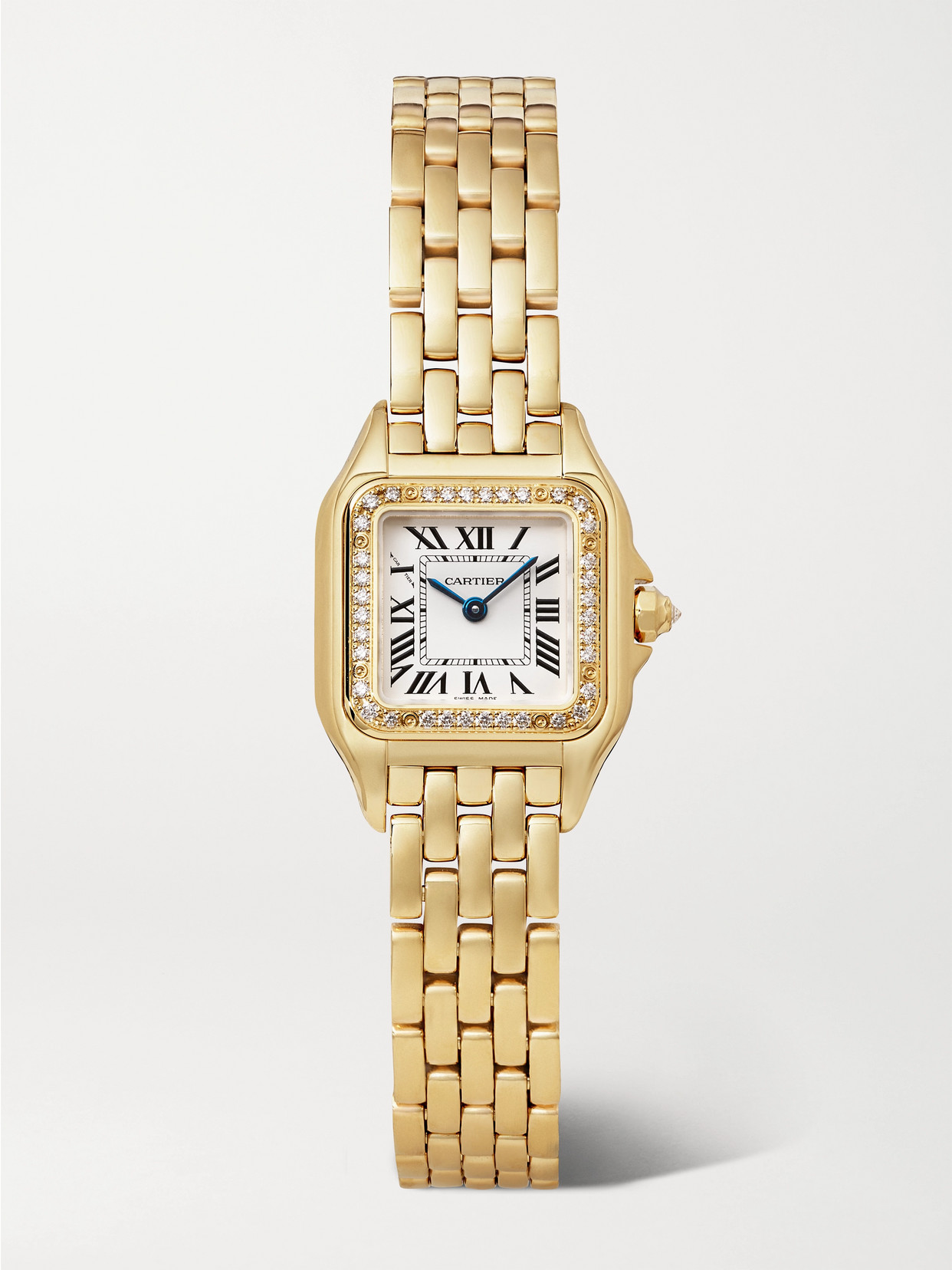 Panthère De Small 23mm 18-karat Gold And Diamond Watch - One size
