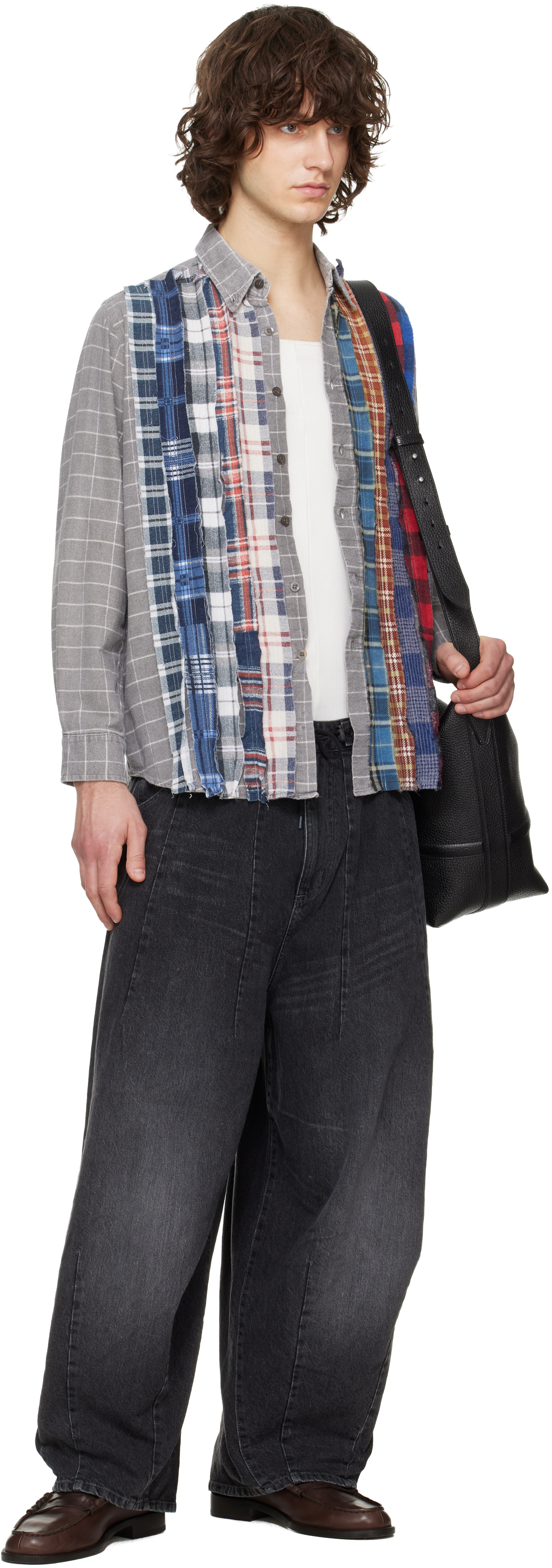 Multicolor Assorted Flannel Ribbon Shirt