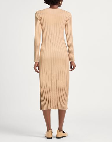 Woman Midi dress Sand Size ONESIZE Cotton