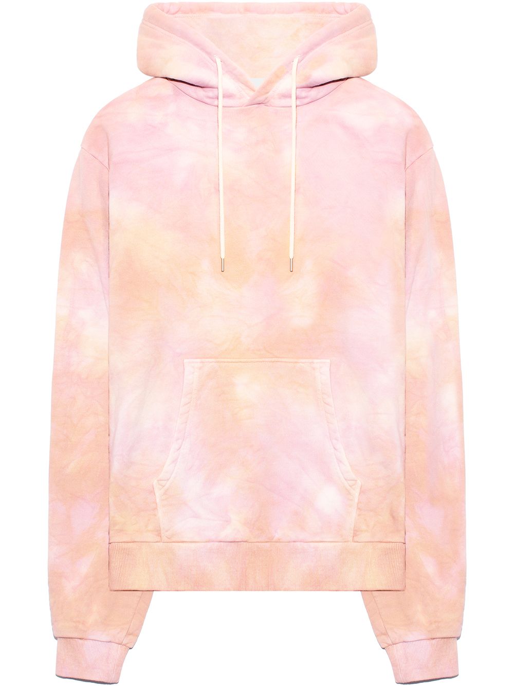 Beach tie-dye cotton hoodie - Pink