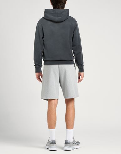 Man Sweatshirt Charcoal Size S Cotton, Elastane