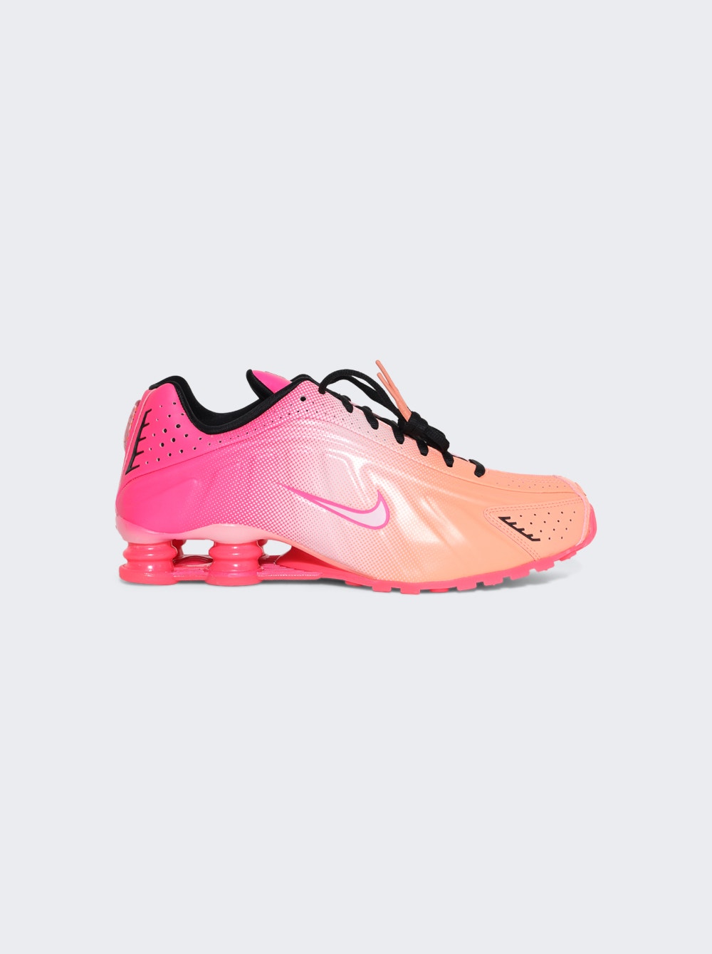 Shox R4 Ab Sneakers Hyper Pink And Pink Foam-pink-black