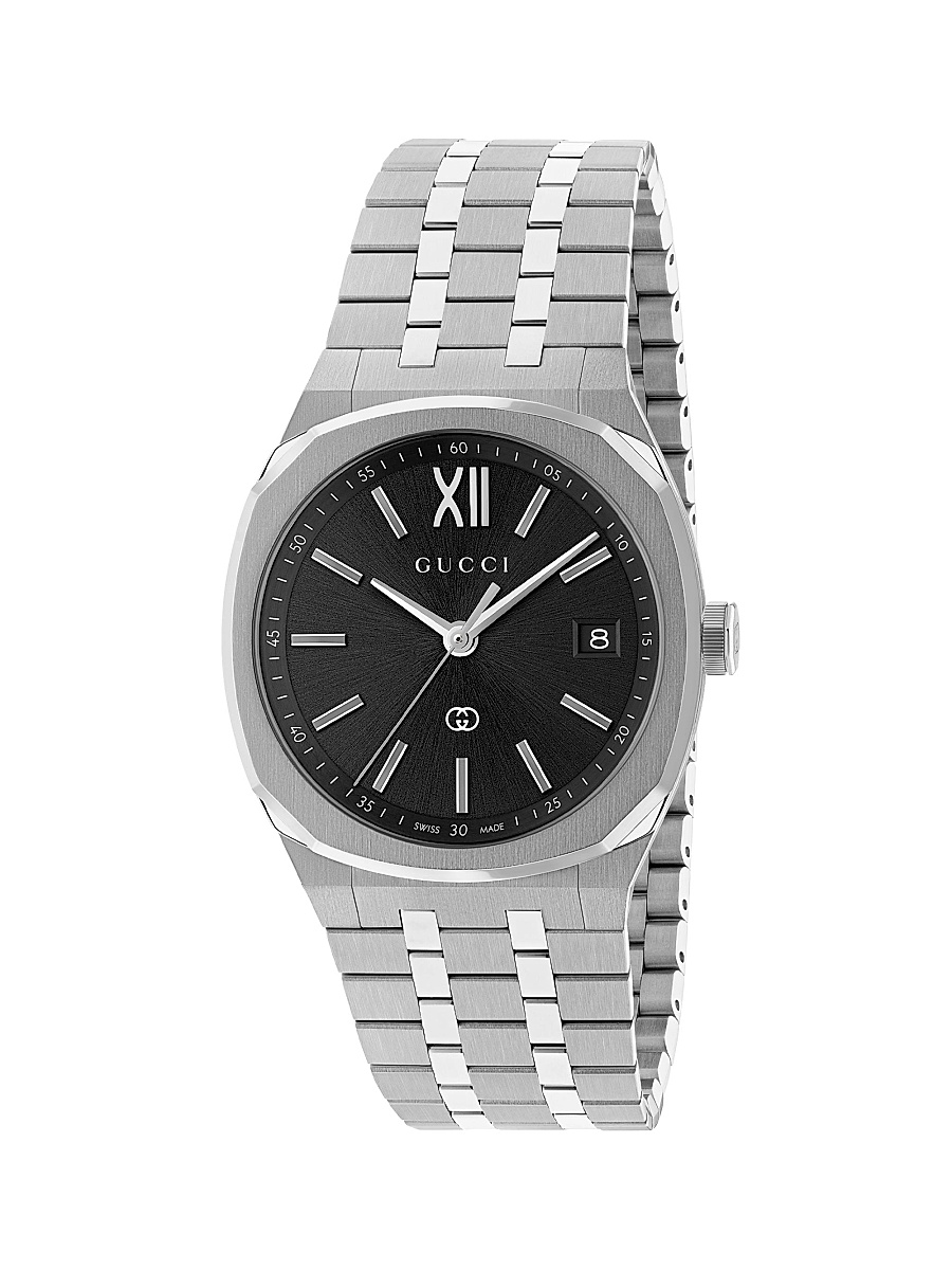 Men's 25H MD36 Bracelet Watch - Black