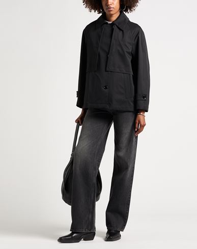 Woman Jacket Black Size 4 Polyester, Polyurethane