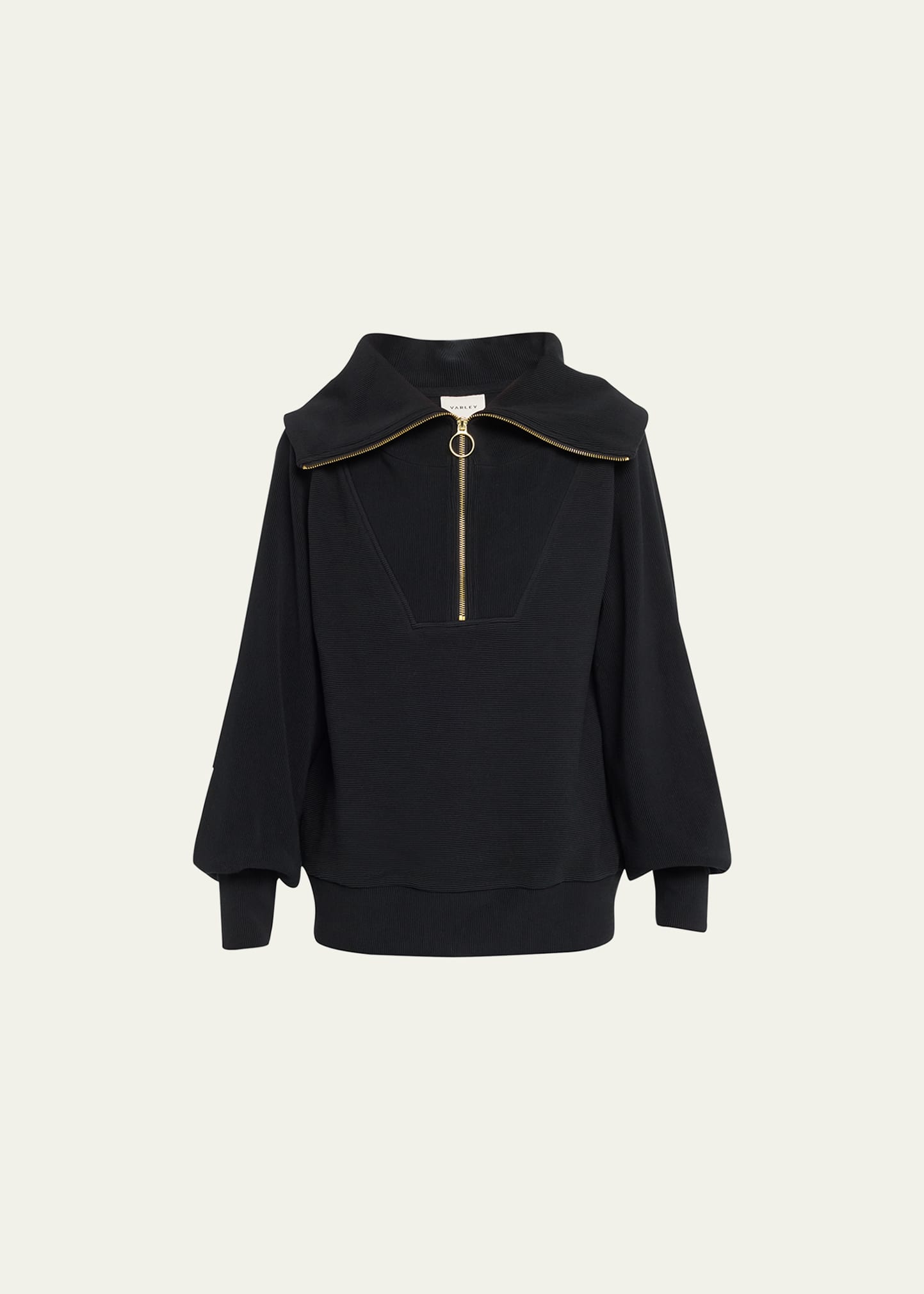 Vine Oversized 1/2-Zip Pullover Sweatshirt