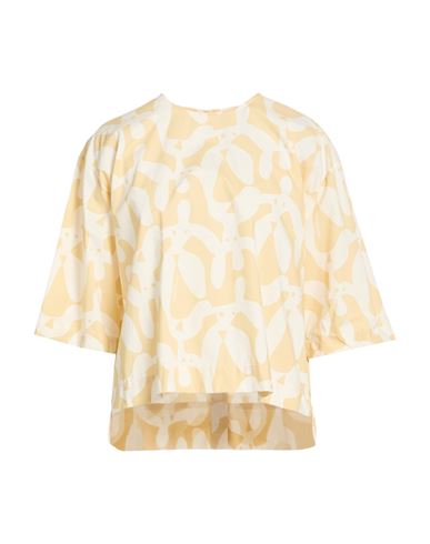 Caring Woman Top Pastel yellow Size 2 Cotton