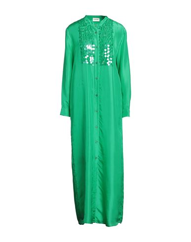 P. a.r. o.s. h. Woman Maxi dress Green