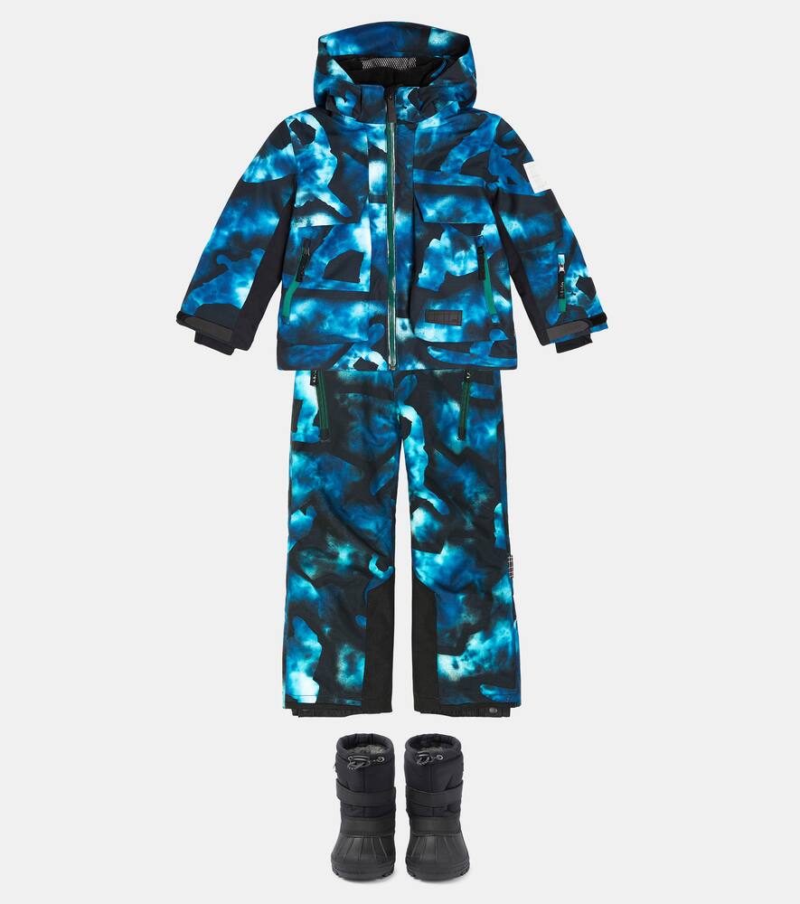 Molo Alpine tie-dye ski jacket