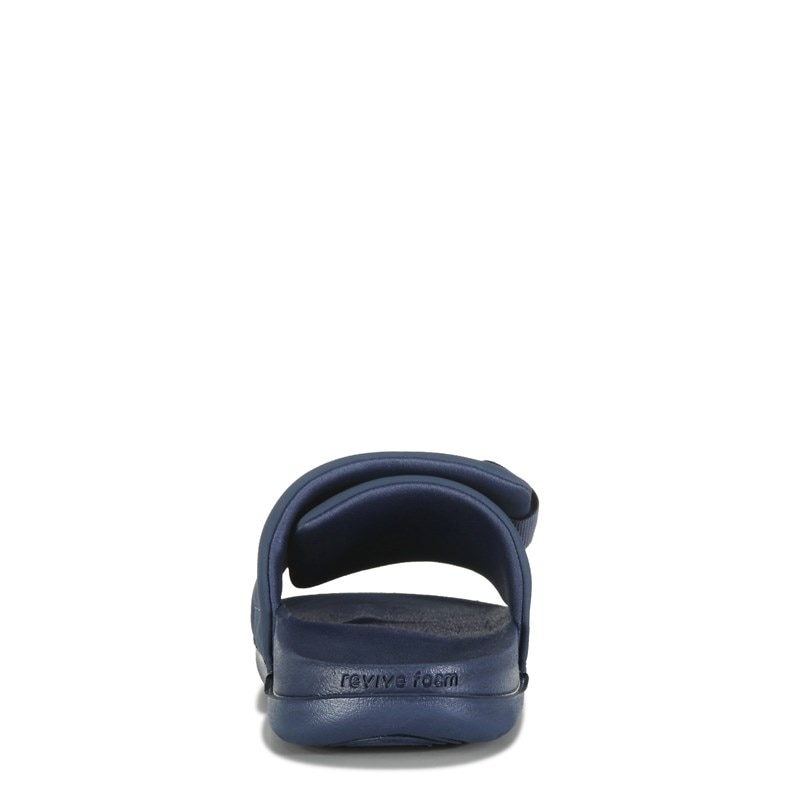 Men's Offcourt Adjust Slide Sandals (Navy/White)