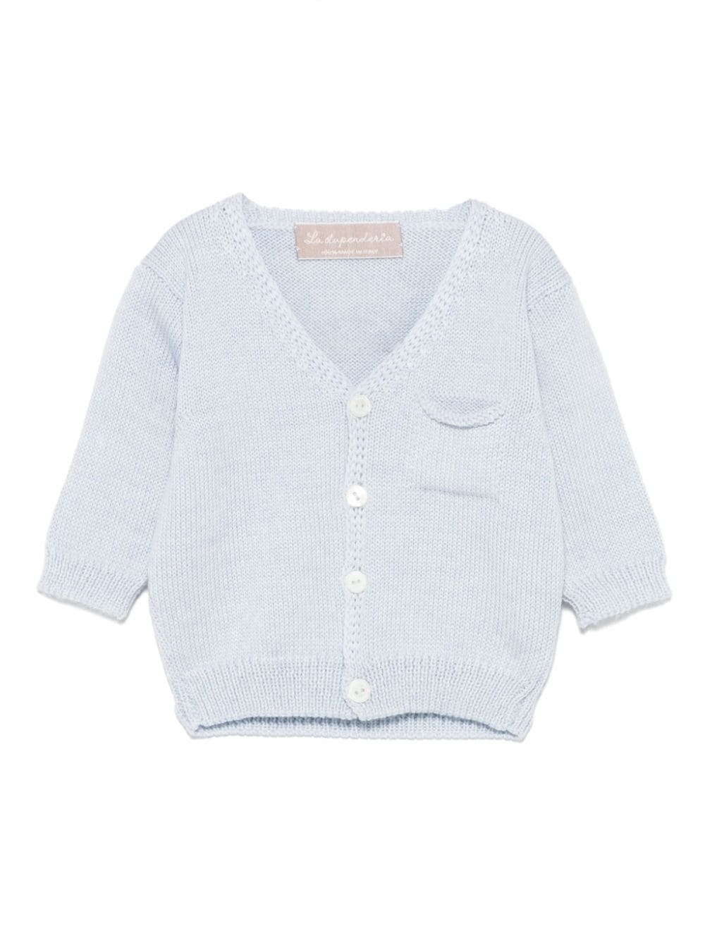 V-neck cardigan - Blue