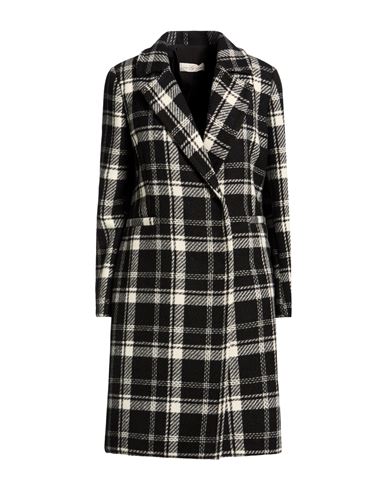 Woman Coat Black Size 6 Polyester