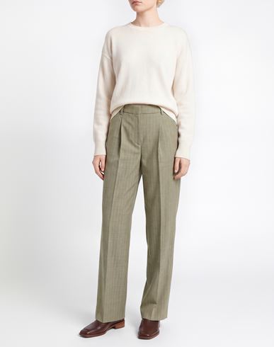 Woman Pants Sage green Size 2 Wool
