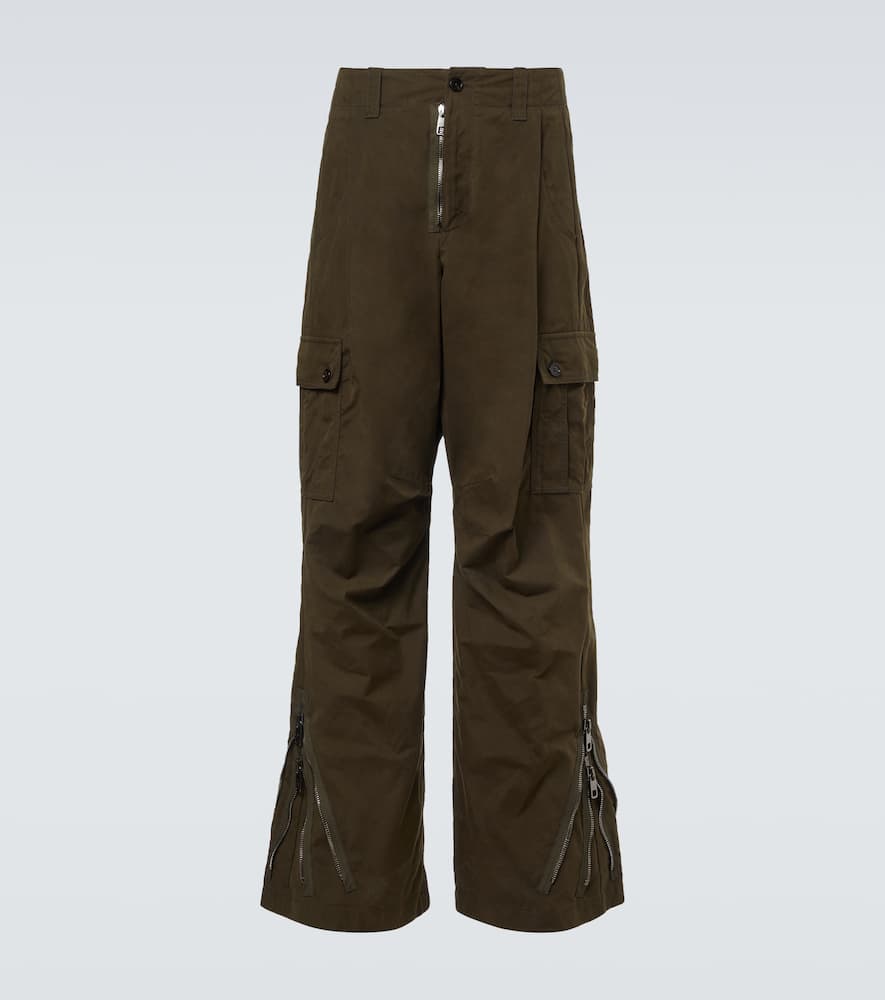 Zip-up cargo pants
