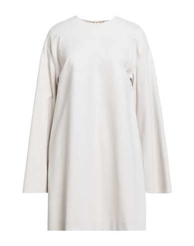 Woman Mini dress Beige Size 2 Viscose, Polyamide, Elastane