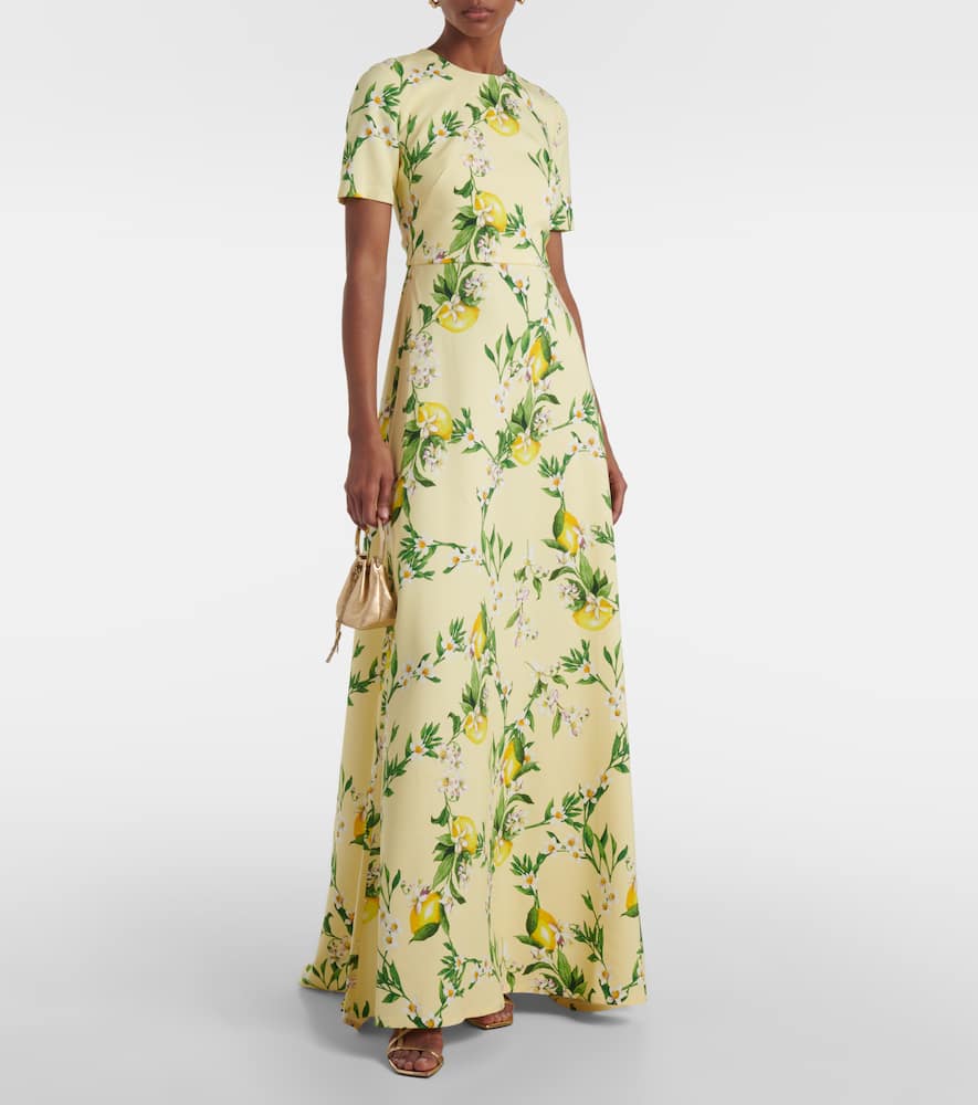 Floral maxi dress