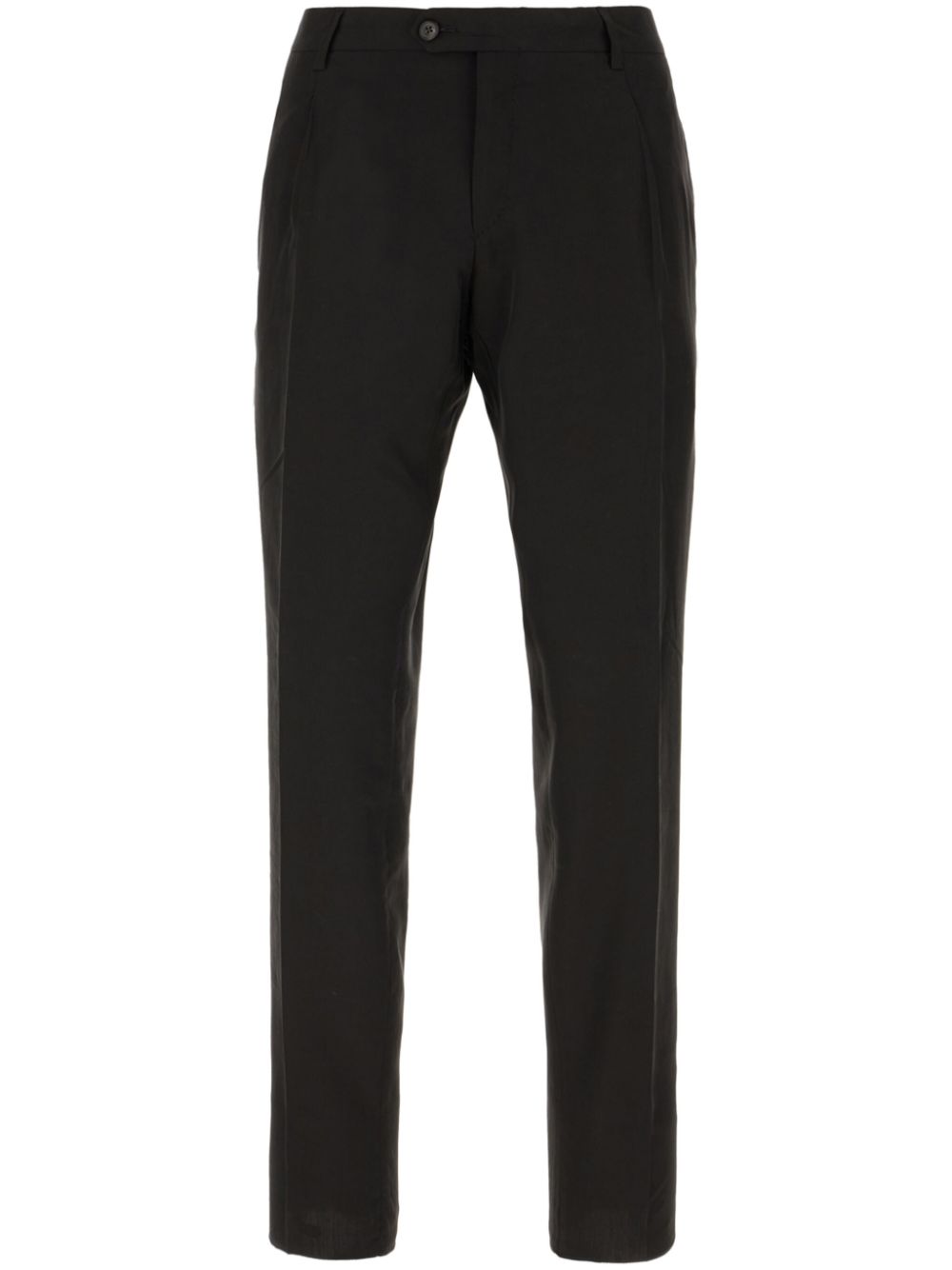 Straight-leg trousers - Black