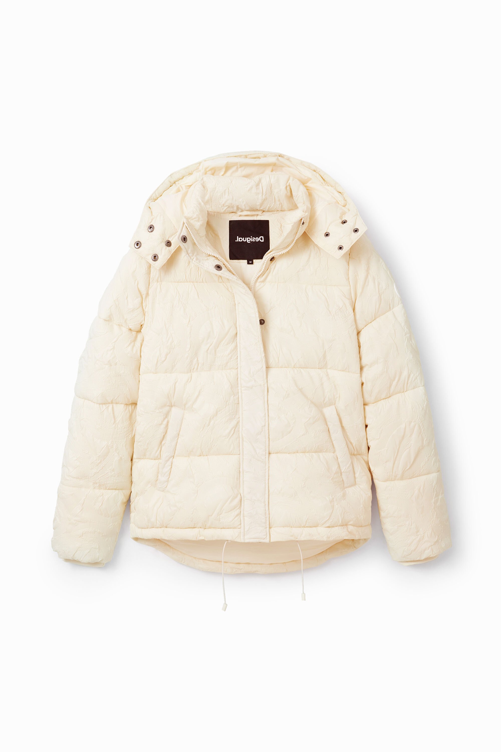 Textured quilted jacket
