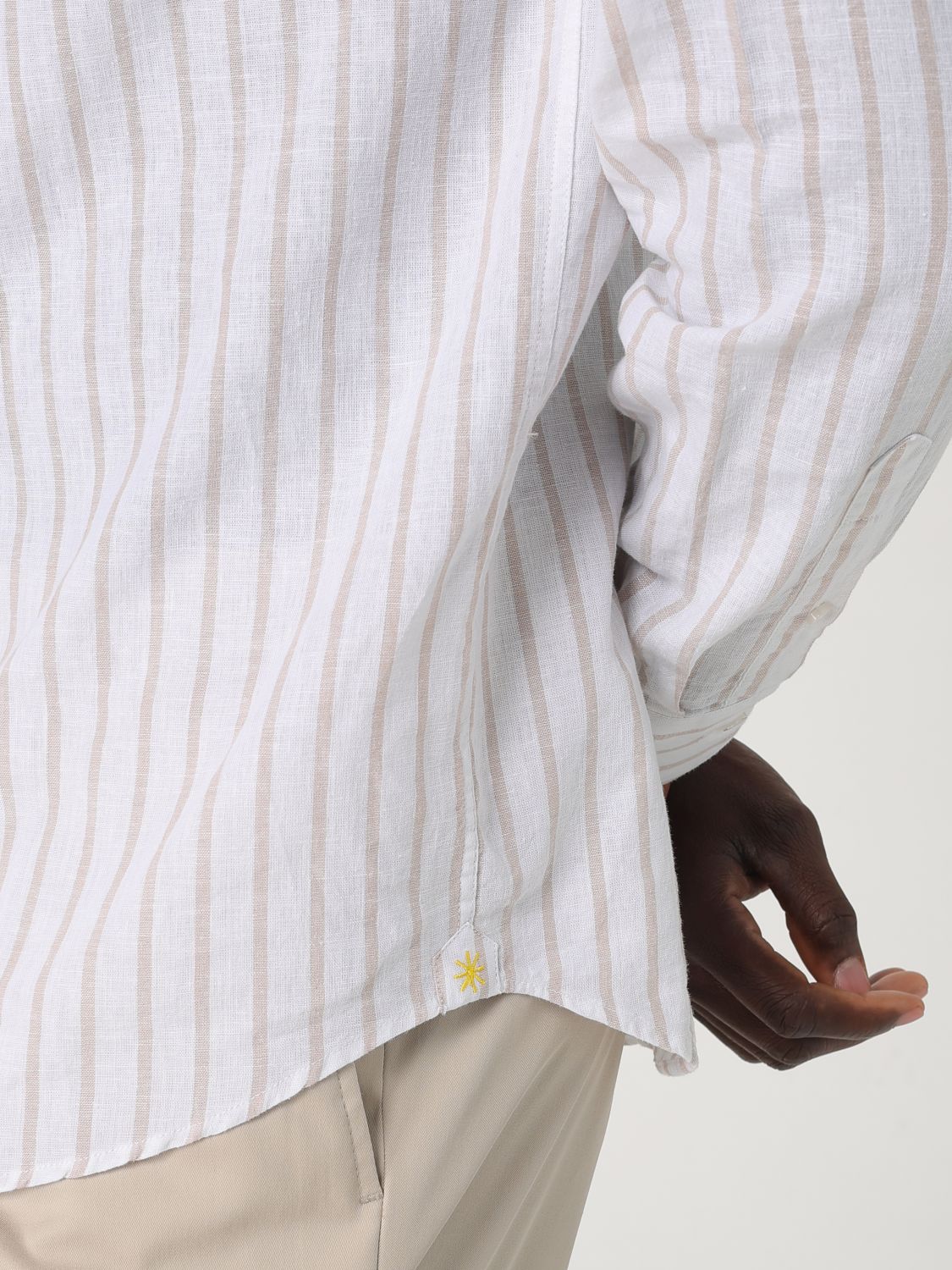 Shirt Men color Beige