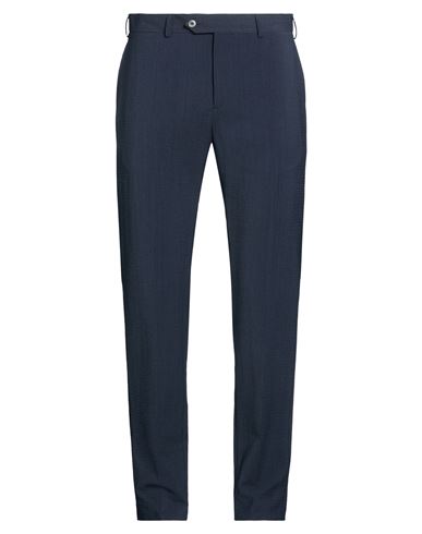 Man Pants Midnight blue Size 32 Virgin Wool, Polyester, Polyamide, Elastane