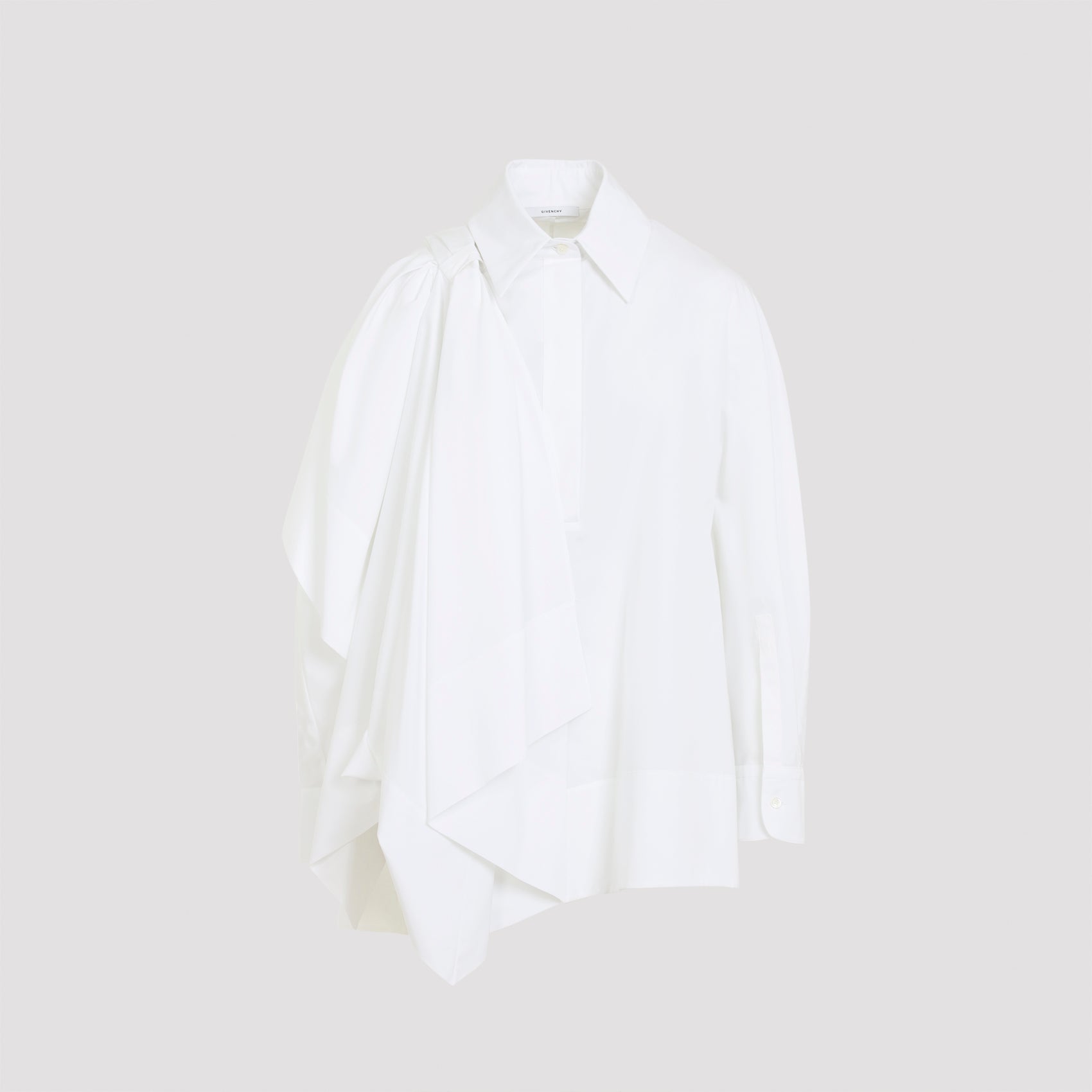Cotton Bow Shirt