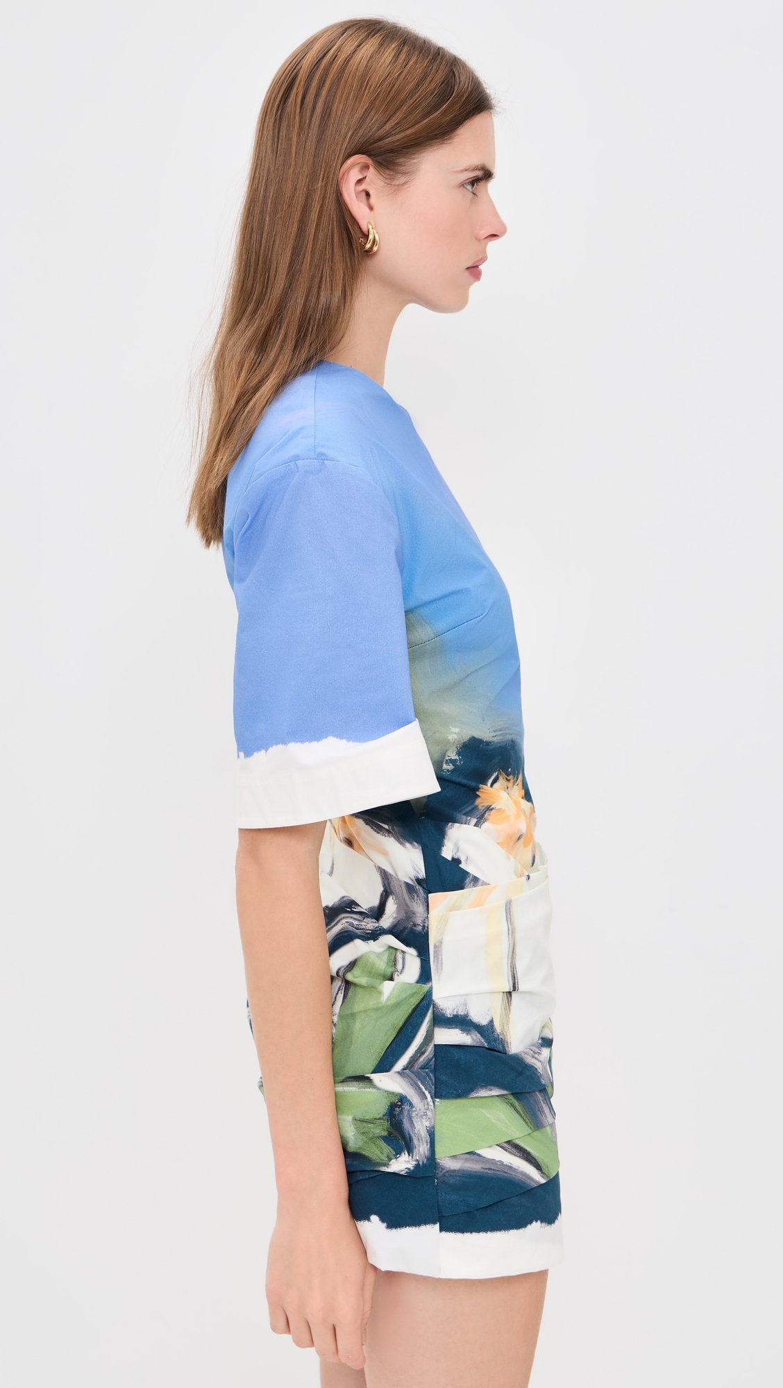 Beaux Mni Dress Posy Impression