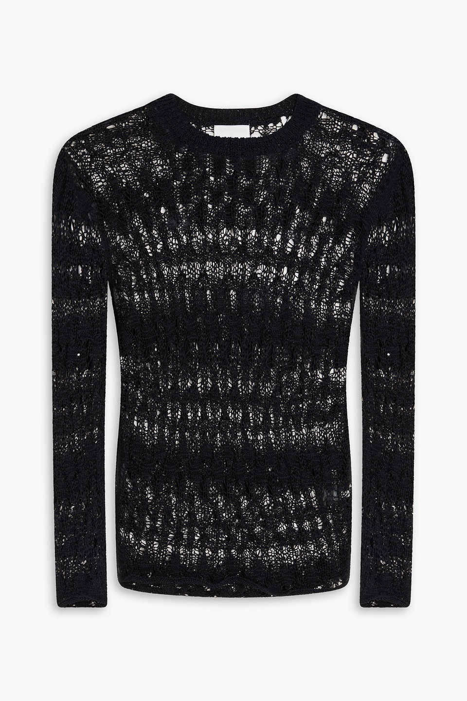 Cooper cotton-blend sweater - Black - M