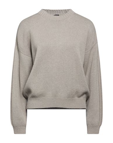 Woman Sweater Light grey Size L Cashmere