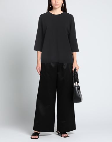 Woman Top Black Size 8 Polyester, Elastane
