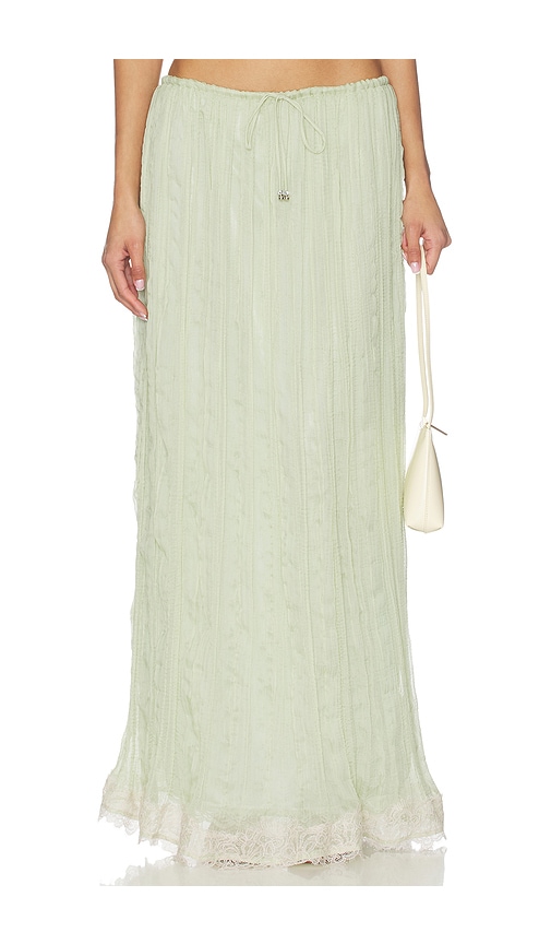 Sabina Musayev Ambroz Skirt in Green. - S also in XS, M