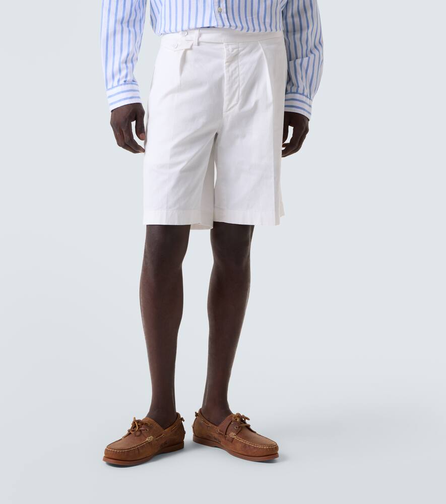 Cotton-blend shorts