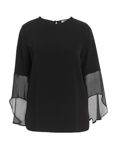 Woman Top Black Size XS Polyester, Elastane