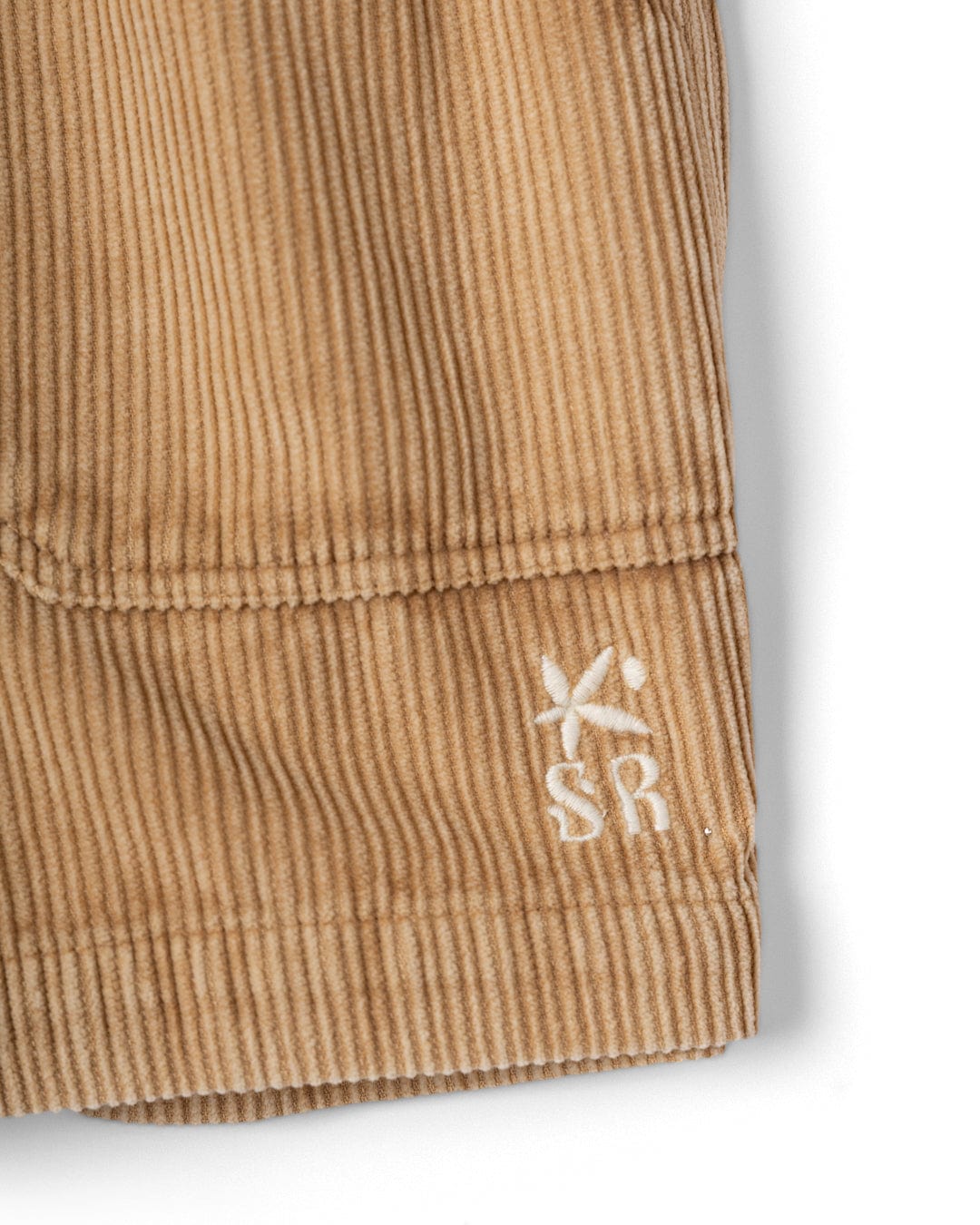 Saltrock Mel Womens Cord Shorts in Brown