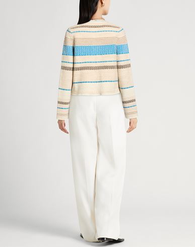 Woman Cardigan Beige Size M Acrylic, Polyester, Wool, Polyamide