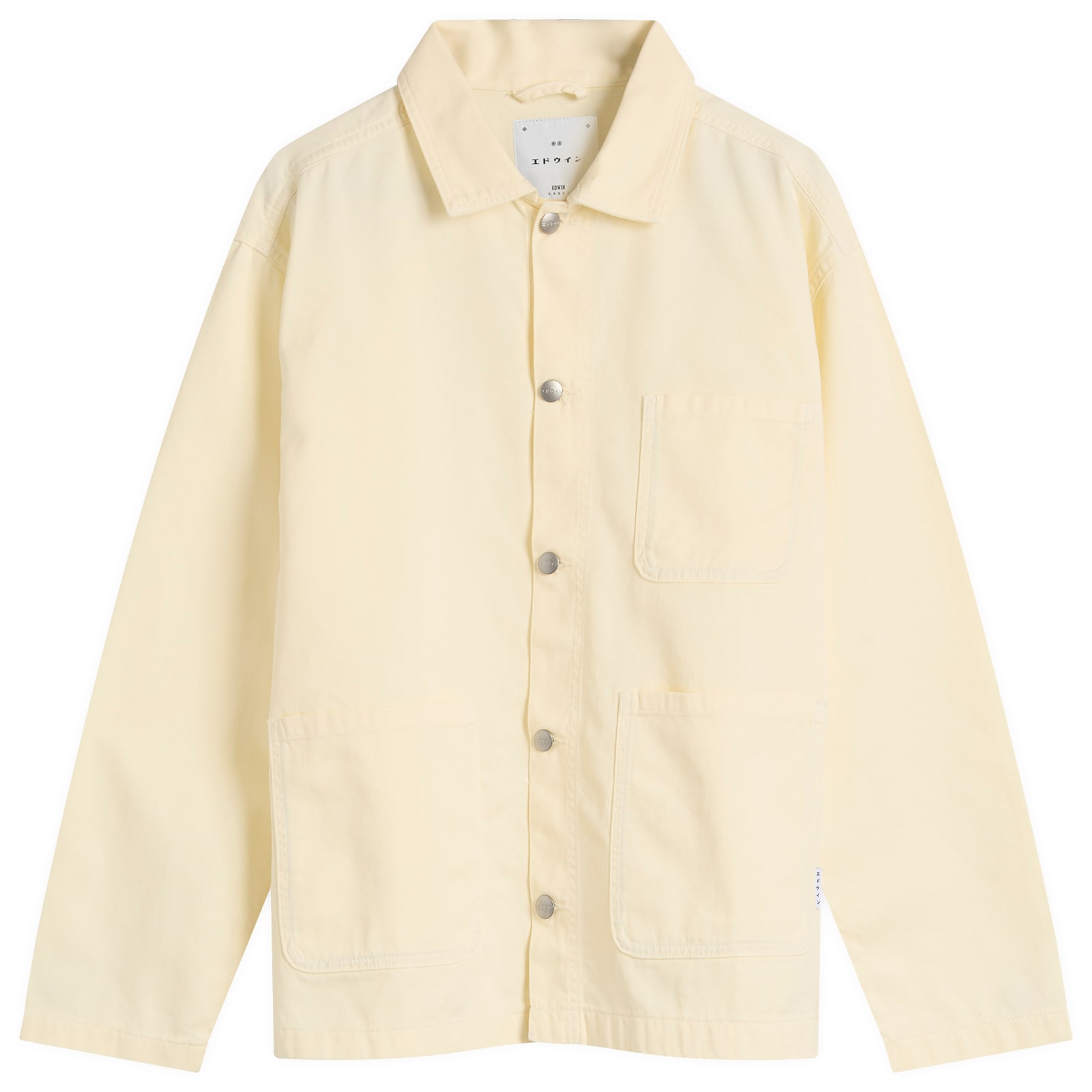 Edwin Men's Trembley Jacket in Whisper White