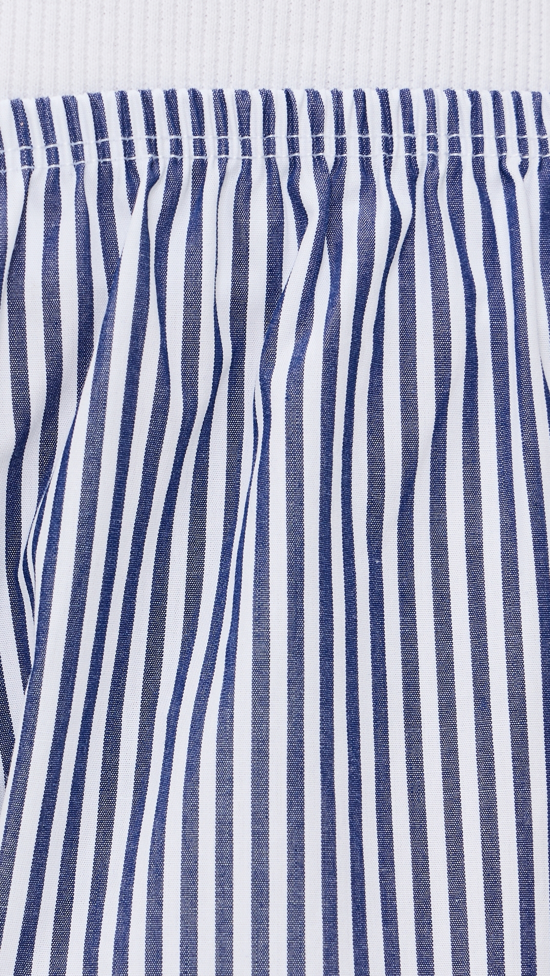 The Pop Simple Pants Navy Stripe