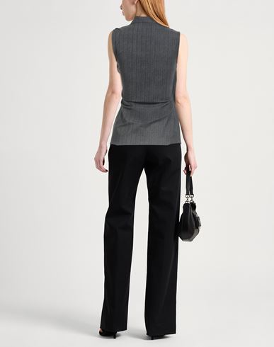 Woman Top Charcoal Size 4 Polyamide, Elastane