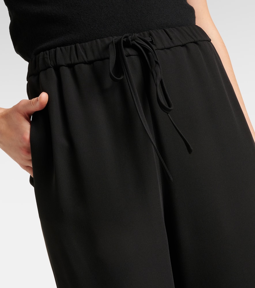 Cady Couture high-rise wide-leg pants