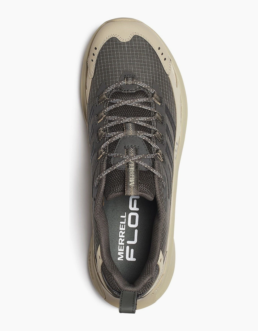 Men's Merrell Moab Speed 2 Sport Nylon Men's Beluga/Palm Trainers - Grey