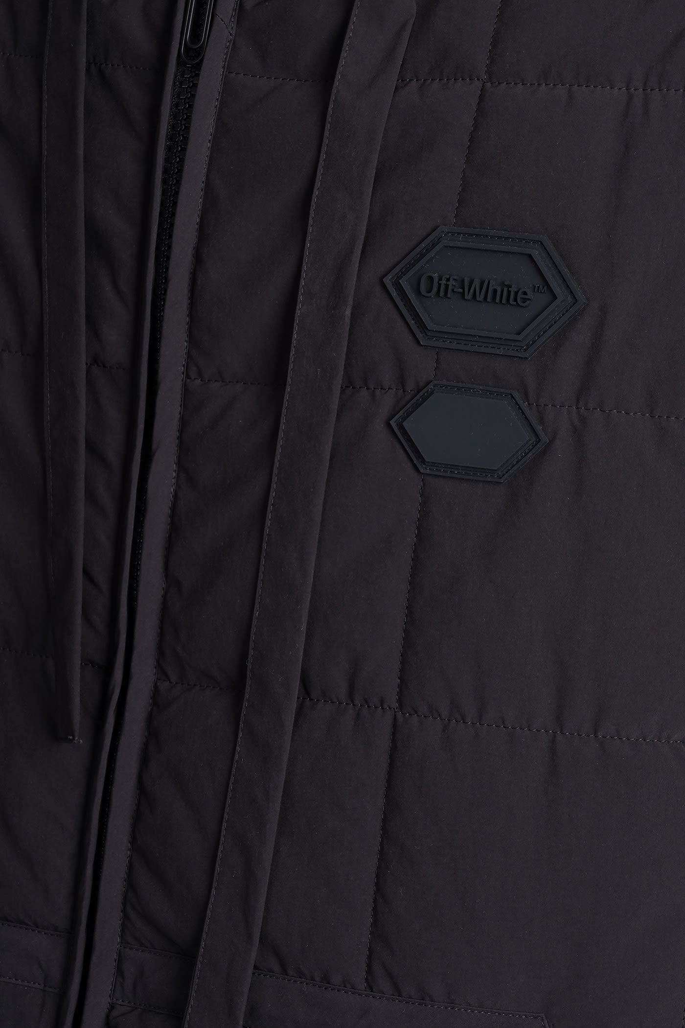 Bomber In Black Polyamide