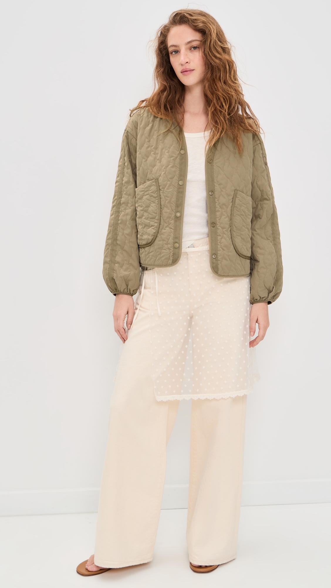 Fara Jacket Khaki Brown