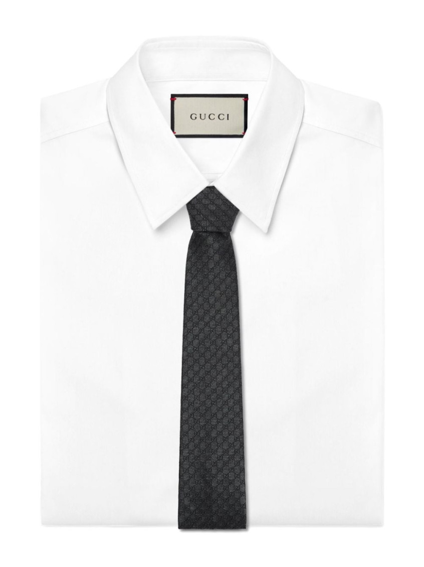 Black Logo Tie